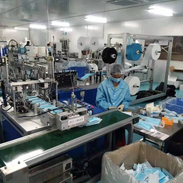 平面口罩生產設備
